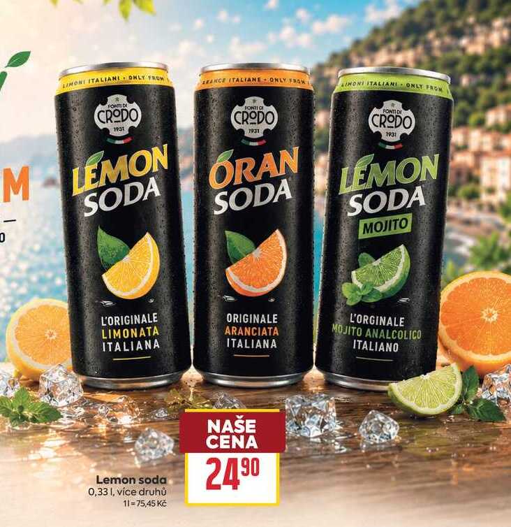 Lemon soda 0,33l