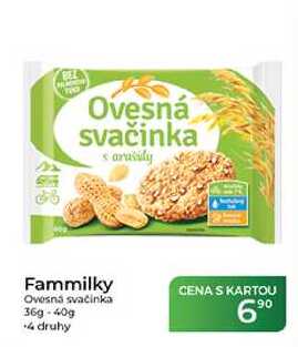Ovesná svačinka 36g-40g