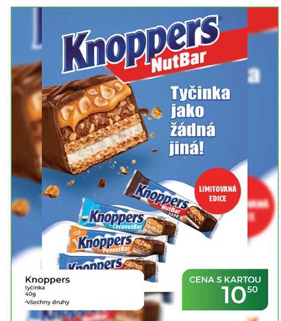 Knoppers Knoppers tyčinka 40g  
