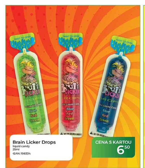 Brain Licker Drops liquid candy 25ml