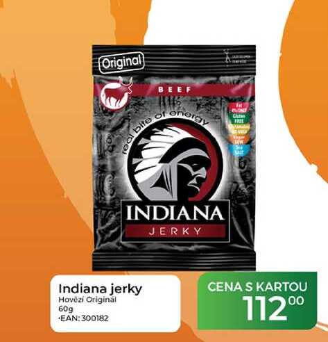 Indiana jerky Hovězí Original 60g 