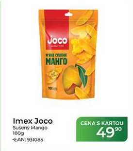 Imex Joco Sušený Mango 100g 