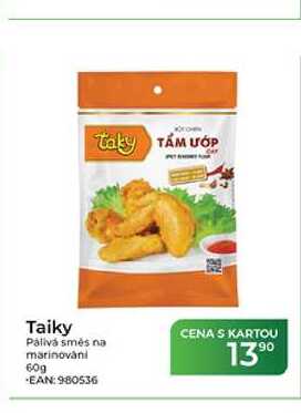 Taiky Pálivá směs na marinování 60 g