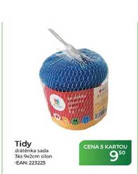 Tidy drátěnka sada 3ks 9x2cm silon