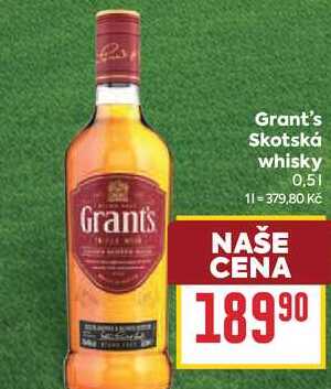 Grant's Skotská whisky 0,5l