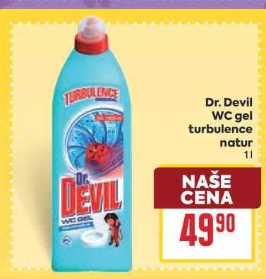 Dr. Devil WC gel turbulence natur 1l