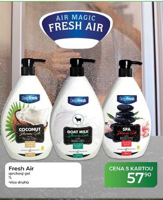 Fresh Air sprchový gel 1L