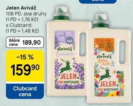 Jelen Aviváž, 108 PD, dva druhy 