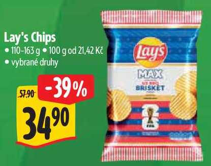 Lay's Chips, 110-163 g