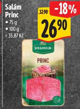 Salám Princ, 75 g