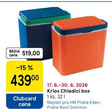 Krios Chladicí box, 1 ks, 32 l
